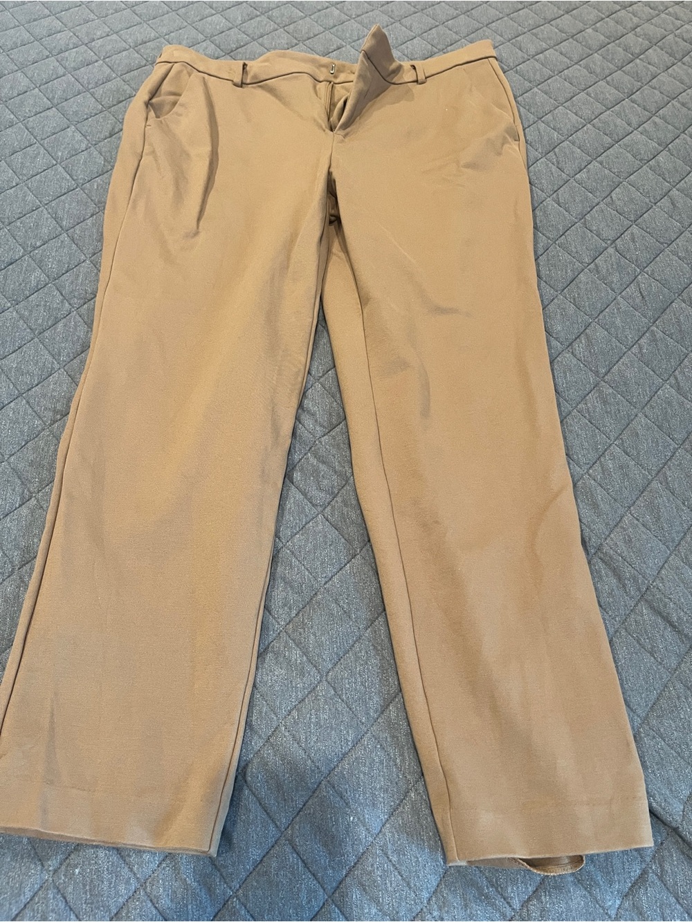 Liverpool Women's Tan Straight-Leg Trousers